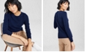 Charter Club Crew-Neck Cashmere Sweater, Created for Macy's